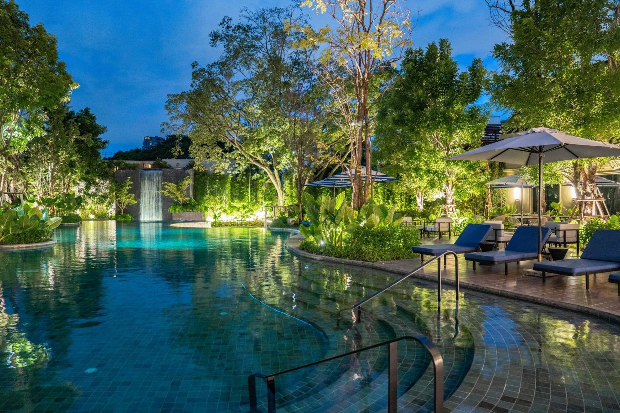 Marriott Executive Apartments, Bangkok Townhall Sukhumvit Exteriör bild