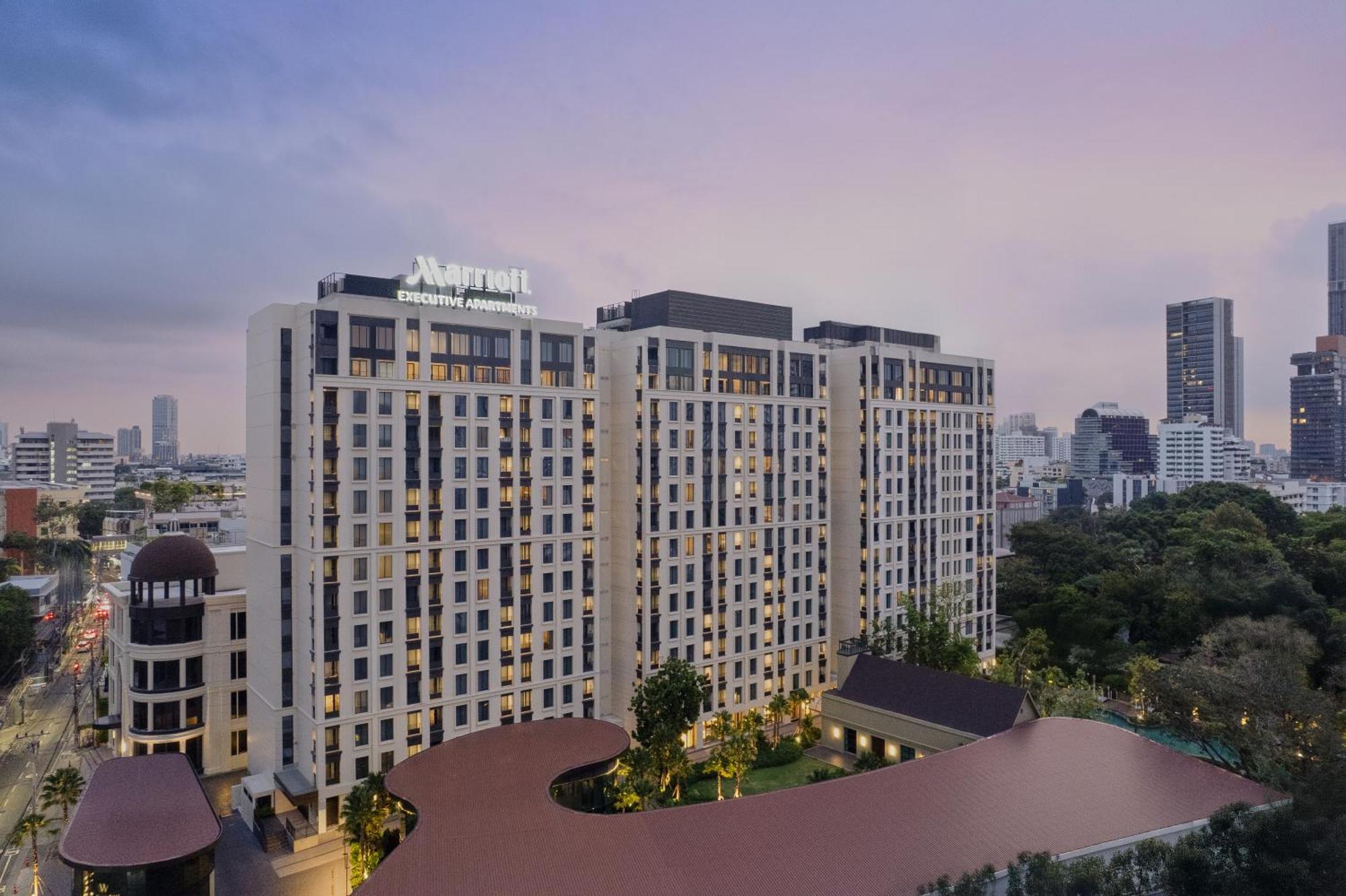 Marriott Executive Apartments, Bangkok Townhall Sukhumvit Exteriör bild