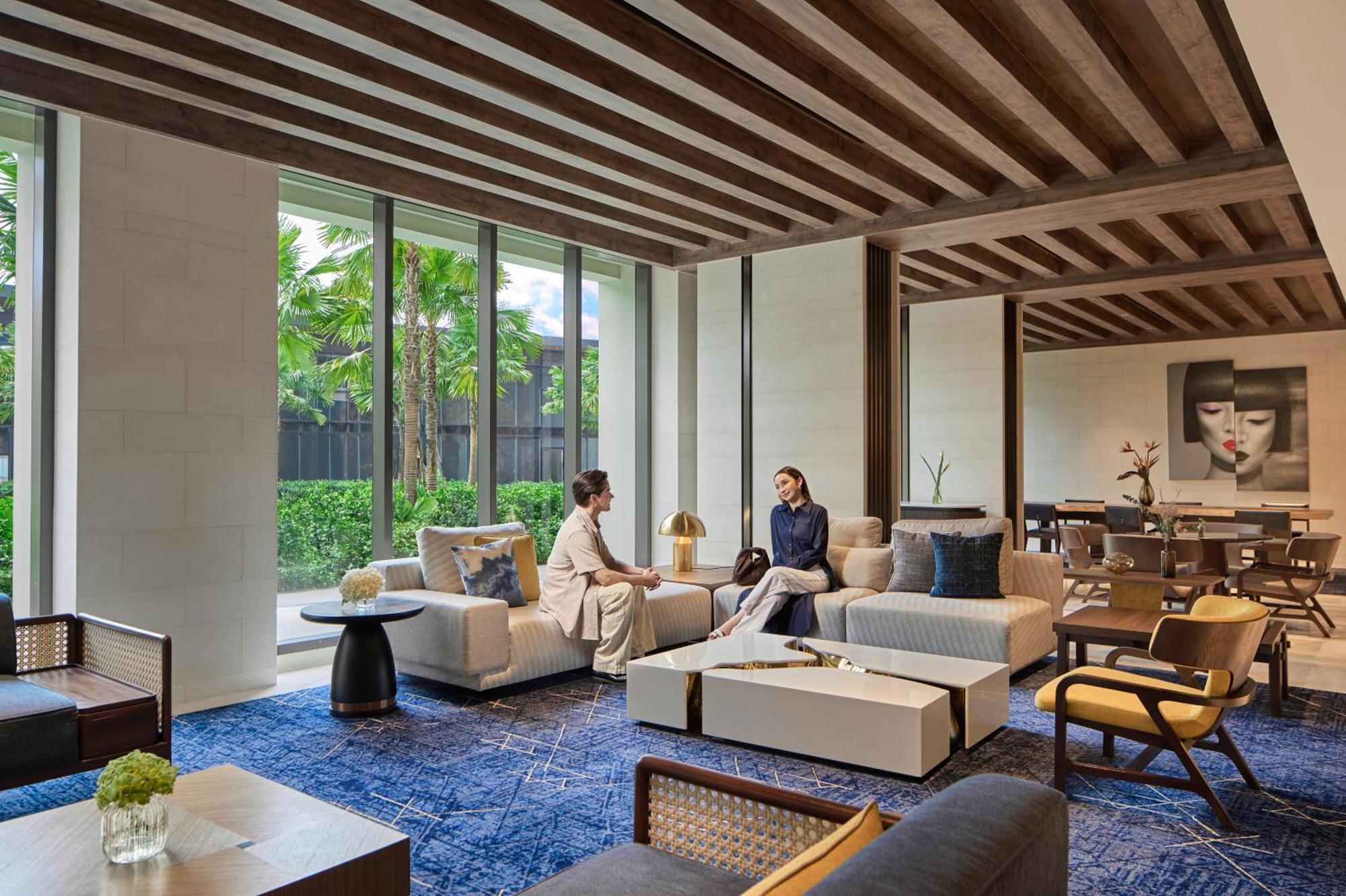 Marriott Executive Apartments, Bangkok Townhall Sukhumvit Exteriör bild