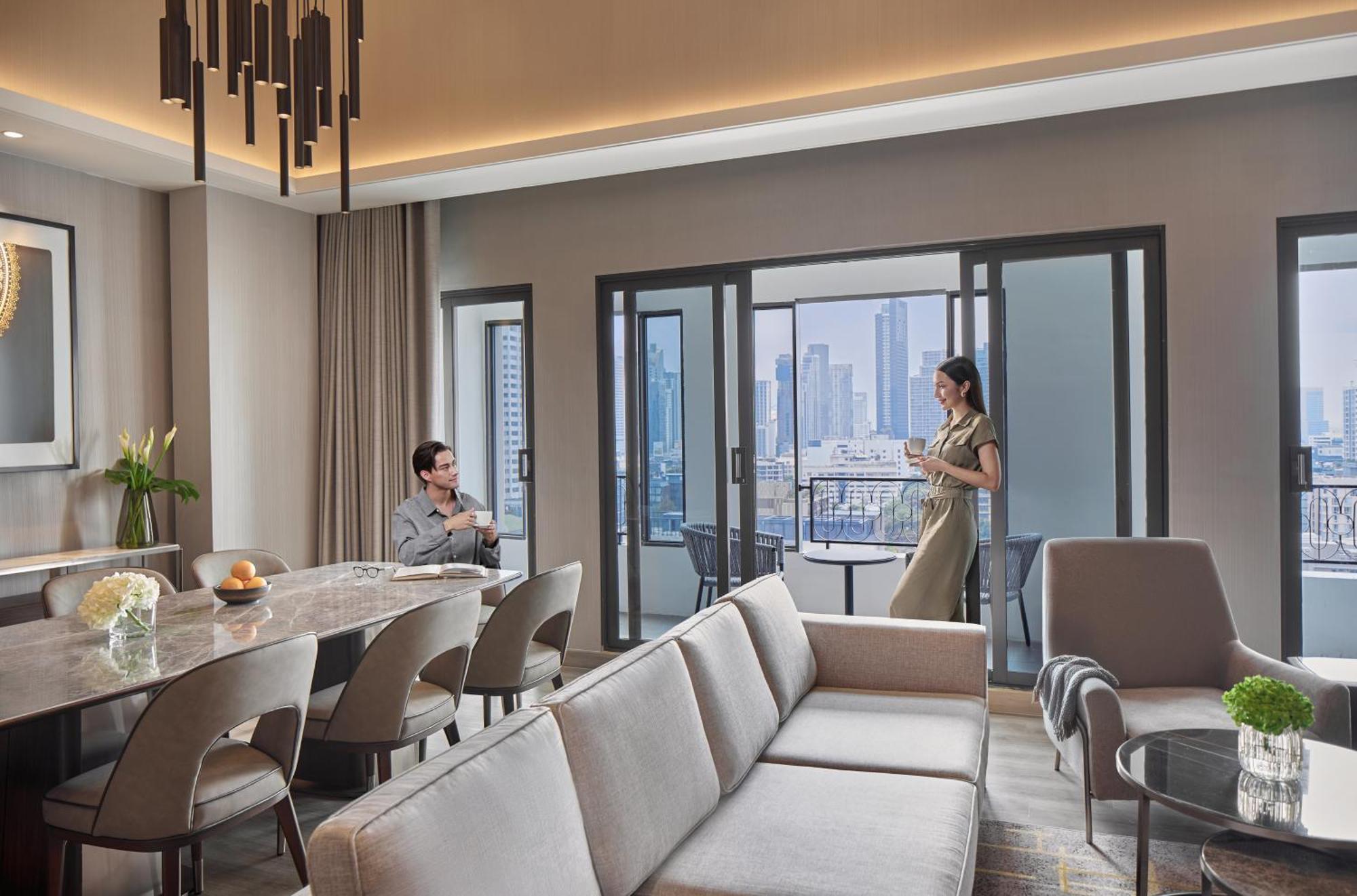 Marriott Executive Apartments, Bangkok Townhall Sukhumvit Exteriör bild