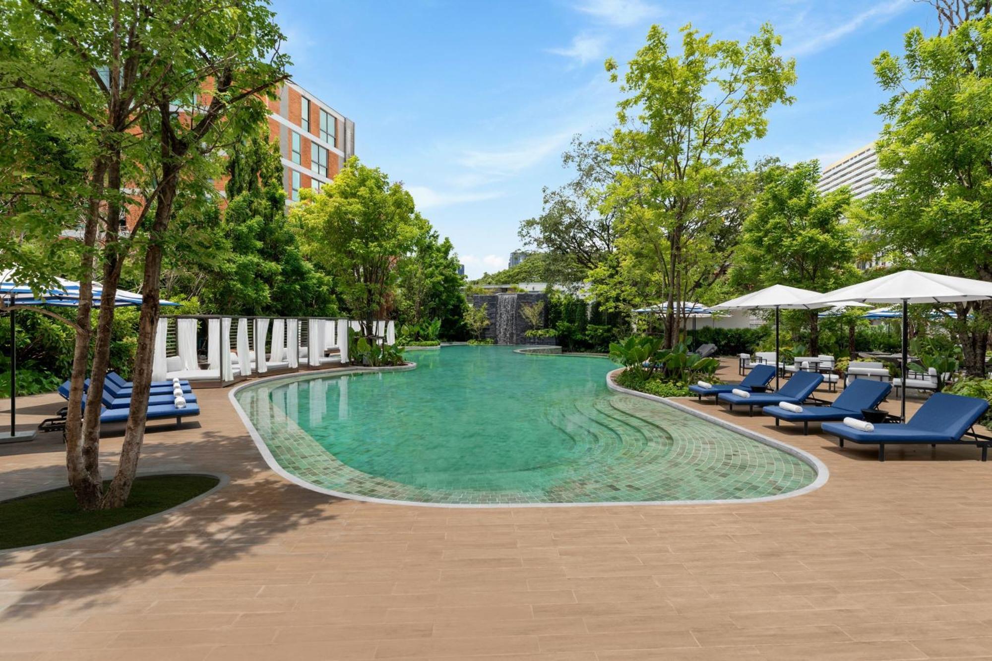 Marriott Executive Apartments, Bangkok Townhall Sukhumvit Exteriör bild